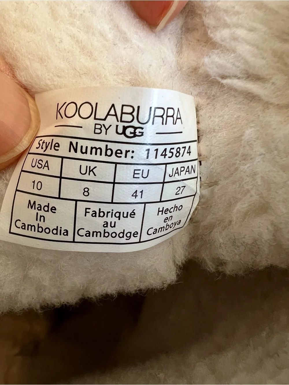 Koolaburra Taupe Suede Mid-Calf Winter Boots with White Shearling